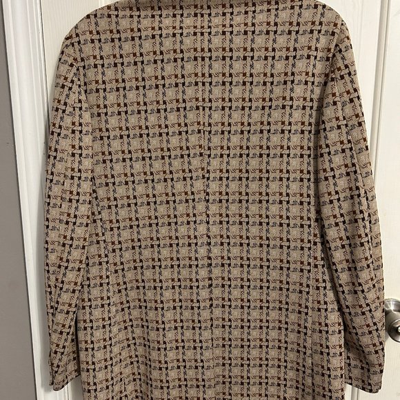 Hardwick Clothes Houndstooth Plaid Blazer - Picture 3 of 10